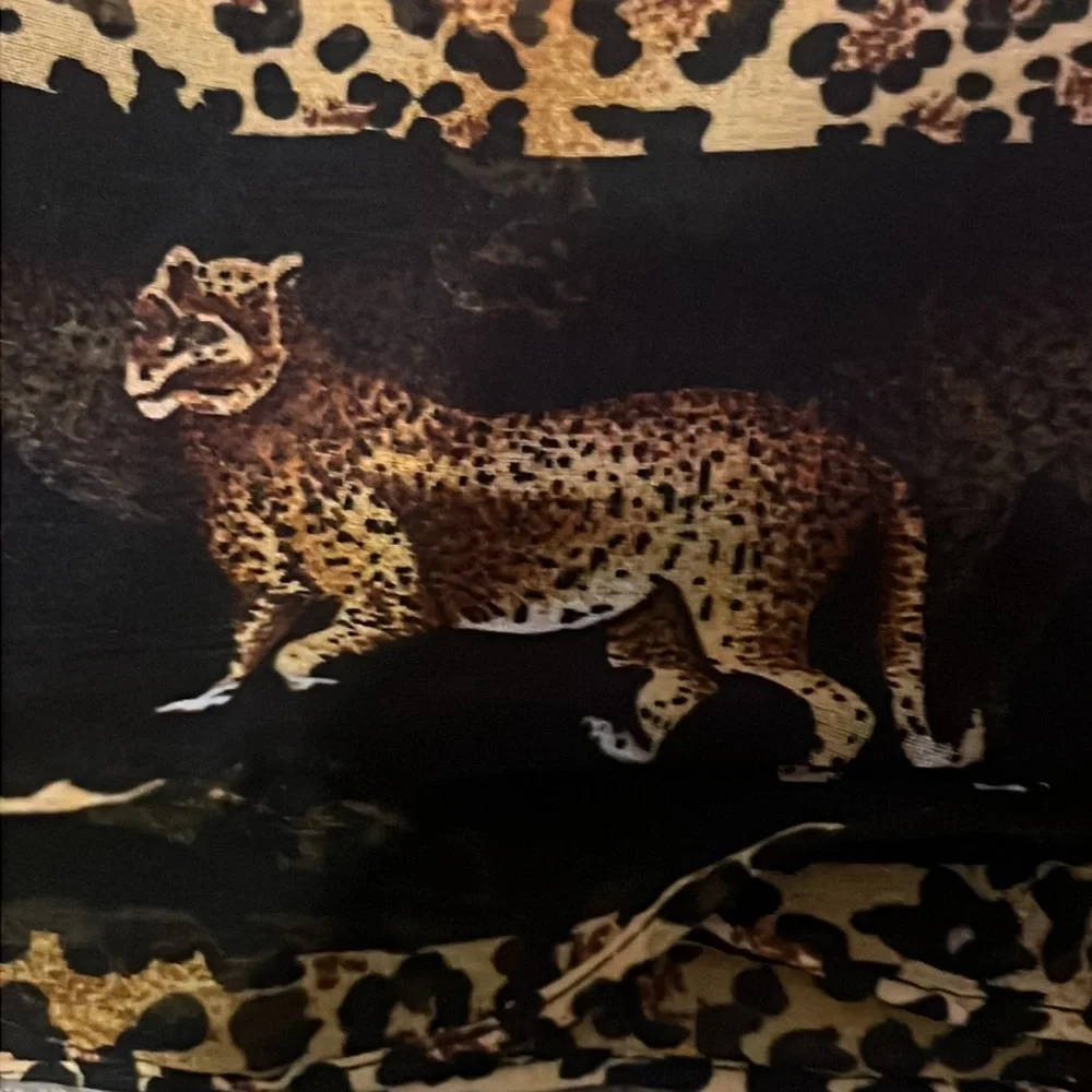 Barefoot Attitude animal print scarf
